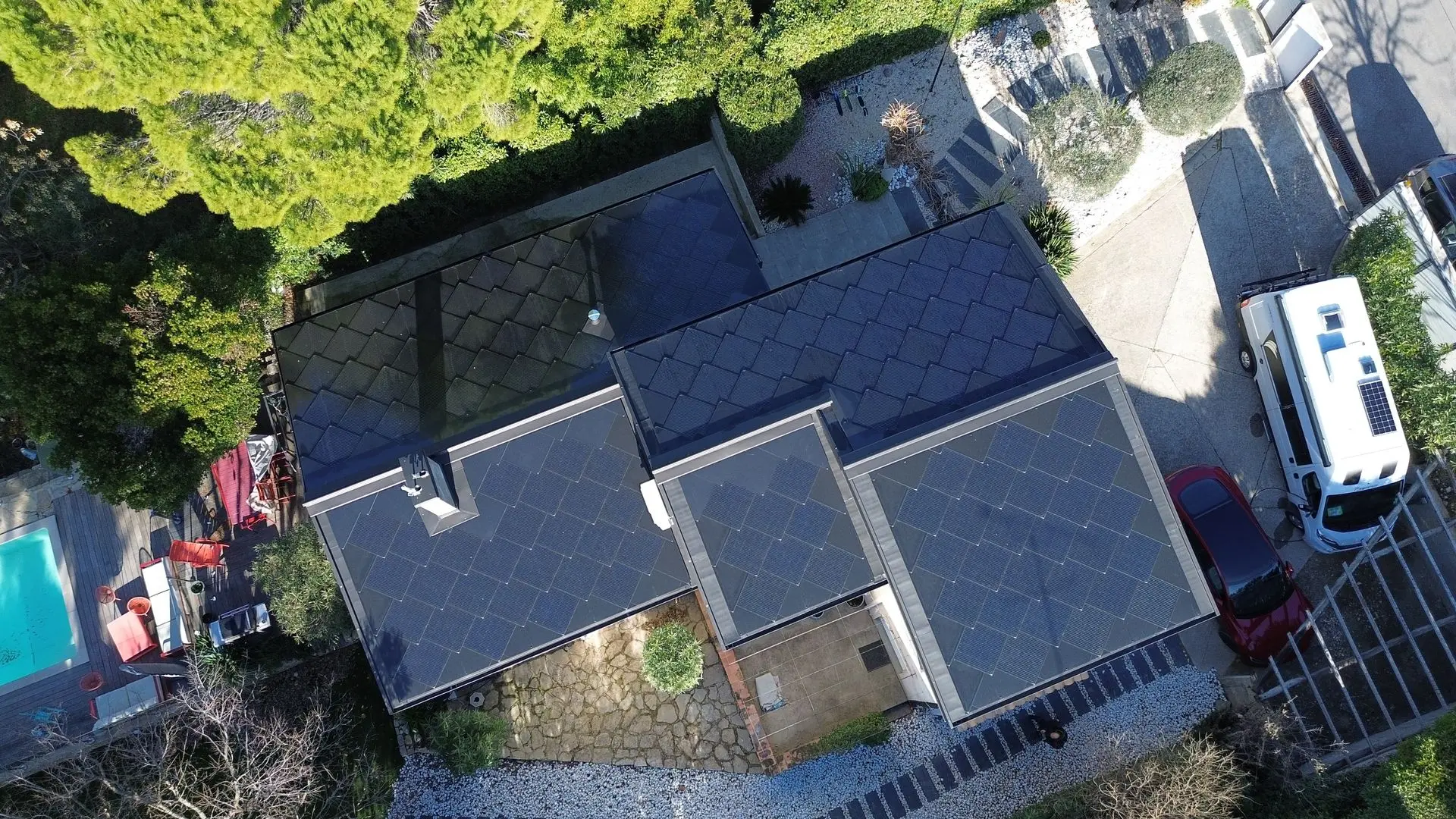 Tuiles photovoltaïques